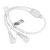 Коннектор питания ARD-CLASSIC-SYNC-RGB White (230V, 2 ports) (Ardecoled, Закрытый) Коннектор питания ARD-CLASSIC-SYNC-RGB White (230V, 2 ports) (Ardecoled, Закрытый)