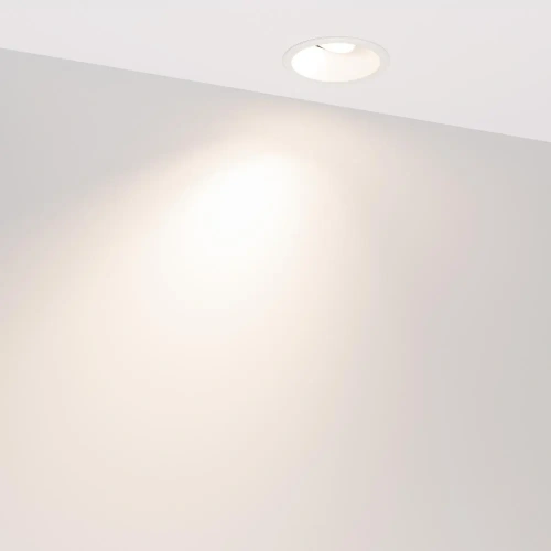 Светильник MS-FLOW-BUILT-R85-12W Day4000 (WH, 15 deg, 230V) (Arlight, IP20 Металл, 5 лет)