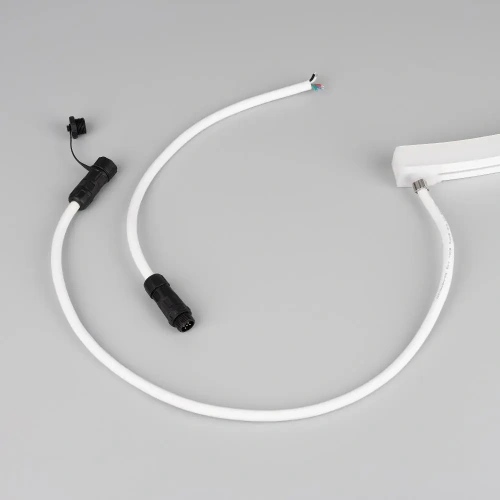 Лента герметичная MOONLIGHT-PRO-SIDE-X336-20x20mm 24V RGBW-Warm (12 W/m, IP67, 10m, wire x2) (Arlight, Вывод боковой, 5 лет)