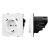 ARL NOBE Розетка зк со шторками с USB тип C+С софт-тач белый кварц SCT-MUCC-SFPL-WH (250V, 16A) (Arlight, -)
