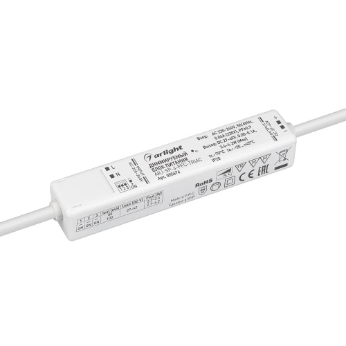 Блок питания ARJ-SP-4-PFC-TRIAC (4W, 27-42V, 0.08-0.1A) (Arlight, IP20 Пластик, 5 лет)