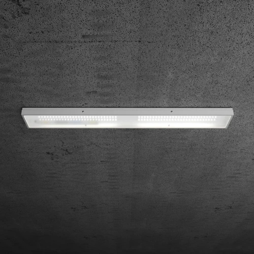 ЛПО Standart 1200x180x45 50Вт 3000К IP54 Матовое закаленное стекло