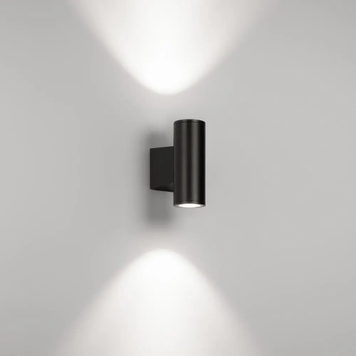 Светильник настенный LGD-WALDER-R68-2x7W Day4000-MIX (Черный, 40 deg, 230V) (Arlight, IP65 Металл, 5 лет)