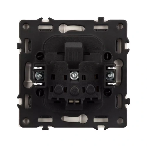 Механизм электрической розетки SCT-NOBE-MEU1-SFPL-IS (230V, 16A) (Arlight, Никель)