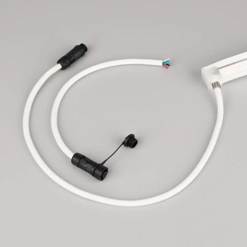 Лента герметичная MOONLIGHT-PRO-TOP-X336-20x20mm 24V RGBW-Day (12 W/m, IP67, 10m, wire x2) (Arlight, Вывод боковой, 5 лет)