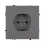 Механизм электрической розетки SCT-NOBE-MEU1-SFPL-GR (230V, 16A) (Arlight, Серый базальт) Механизм электрической розетки SCT-NOBE-MEU1-SFPL-GR (230V, 16A) (Arlight, Серый базальт)