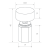 Диммер SR-NAVE-R24-BK (12-24V, 48-96W, M-FC) (Arlight, IP65 Пластик, 2 года)