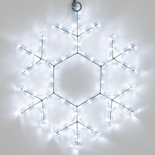 Фигура ARD-SNOWFLAKE-M7-450x375-108LED White (230V, 6.5W) (Ardecoled, IP65)