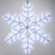 Фигура ARD-SNOWFLAKE-M3-920x920-432LED White (230V, 27W) (Ardecoled, IP65)