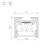 Профиль SL-LINE-2522-2500 BLACK (Arlight, Алюминий)